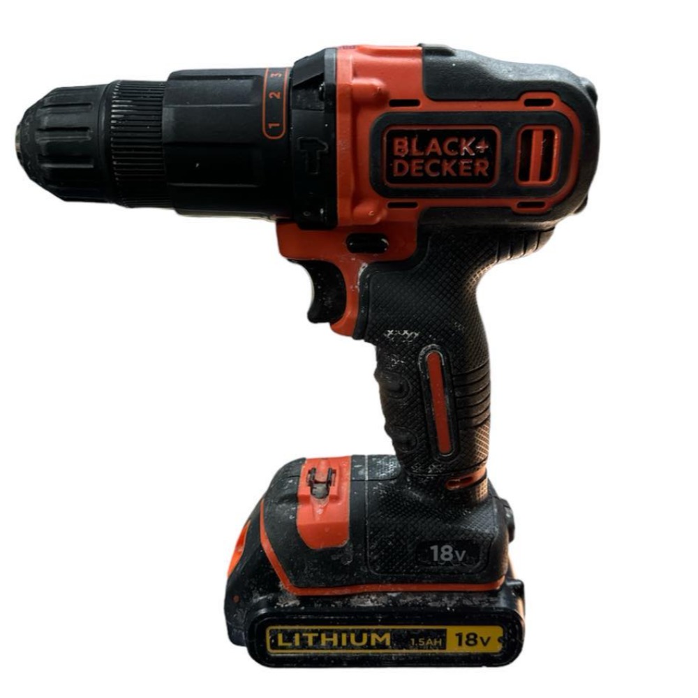 Black & Decker bcd700s Hammer Drill With Battery & Charger Own4Less